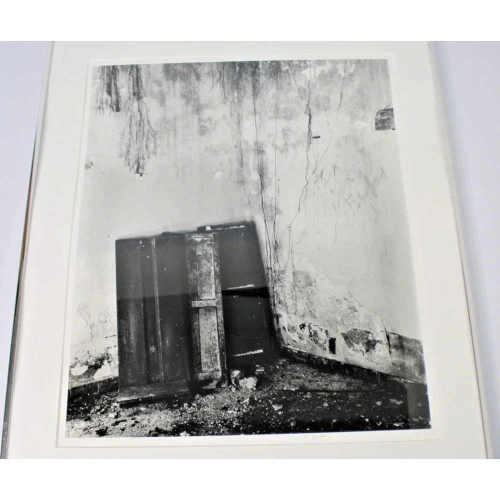 Silver Gelatin Photo Hand Signed, Russell Goodloe 1995 Mobile AL Abandoned Space